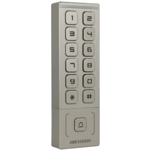 Controlo de acesso interior/exterior com teclado/cartão RFID