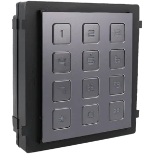 Estação exterior modular para videoporteiro IP com teclado