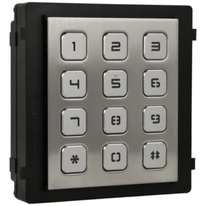 Estação exterior modular para videoporteiro IP com teclado