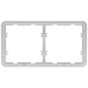 Moldura para 2 interruptores