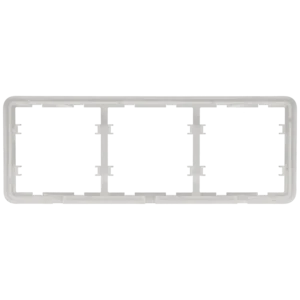 Moldura para 3 interruptores