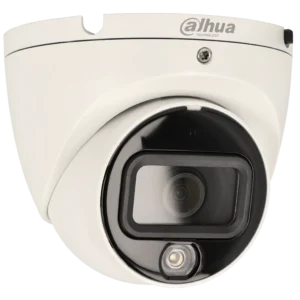 Câmara minidomo HD-CVI de 2 Mpx e óptica fixa