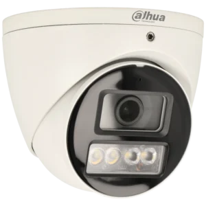 Câmara minidomo HD-CVI de 2 Mpx e óptica fixa