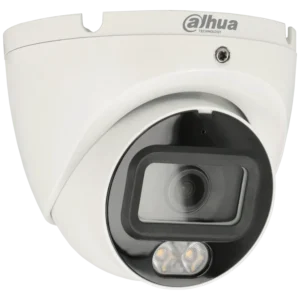 Câmara minidomo HD-CVI de 5 Mpx e óptica fixa