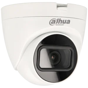 Câmara minidomo HD-CVI de 5 Mpx e óptica fixa