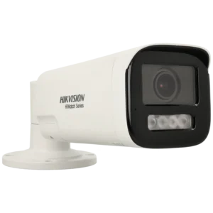 Câmara bullet IP de 4 Mpx e óptica varifocal motorizada (zoom)