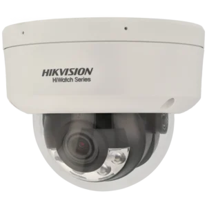 Câmara minidomo IP de 2 Mpx e óptica fixa