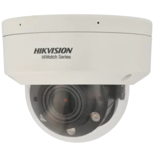 Câmara minidomo IP de 4 Mpx e óptica varifocal motorizada (zoom)