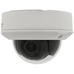 Câmara minidomo IP de 4 Mpx e óptica varifocal motorizada (zoom)