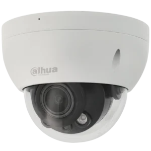 Câmara minidomo IP de 5 Mpx e óptica varifocal motorizada (zoom)