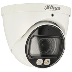 Câmara minidomo IP de 8 Mpx e óptica varifocal motorizada (zoom)