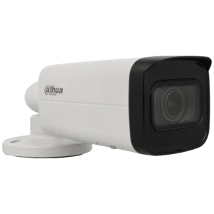 Câmara bullet IP de 4 Mpx e óptica varifocal motorizada (zoom)