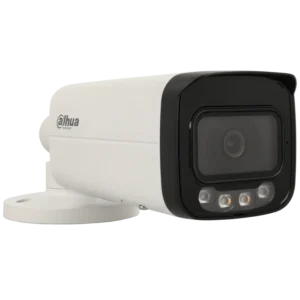Câmara bullet IP de 4 Mpx e óptica fixa