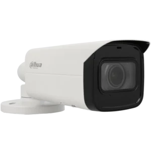 Câmara bullet IP de 8 Mpx e óptica varifocal motorizada (zoom)