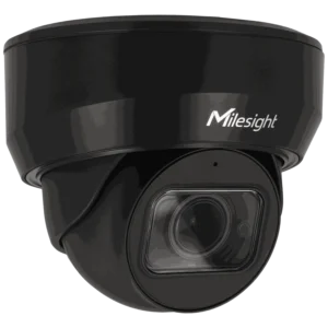 Câmara minidomo IP de 8 Mpx e óptica varifocal motorizada (zoom)