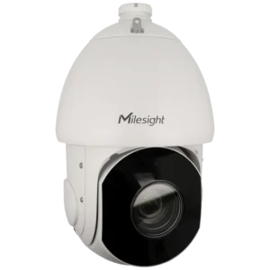Câmara PTZ IP de 8 Mpx e óptica varifocal motorizada (zoom)