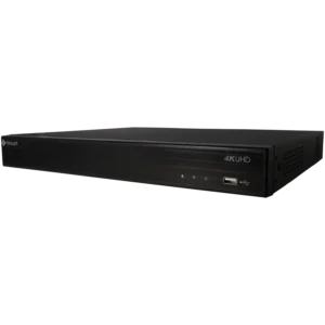 Gravador IP de 8 canais e 8 Mpx de resolução máxima