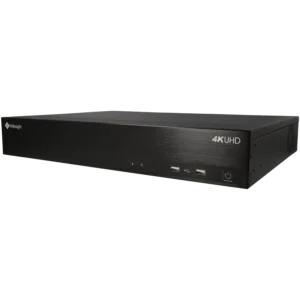 Gravador IP de 16 canais e 12 Mpx de resolução máxima
