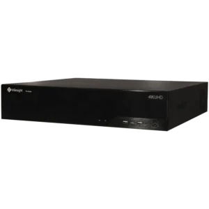 Gravador IP de 64 canais e 12 Mpx de resolução máxima