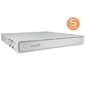 Gravador IP de 16 canais e 12 Mpx de resolução máxima com 16 portas PoE