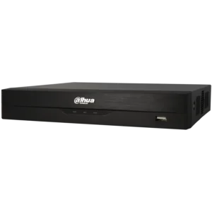 Gravador IP de 8 canais e 16 Mpx de resolução máxima com 8 portas PoE