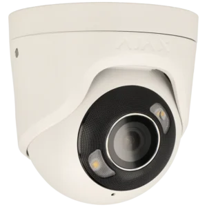 Câmara minidomo IP de 5 Mpx e óptica fixa