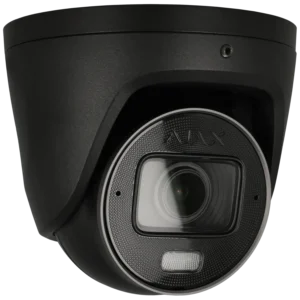 Câmara minidomo IP de 8 Mpx e óptica varifocal motorizada (zoom)
