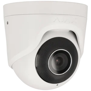 Câmara minidomo IP de 8 Mpx e óptica fixa