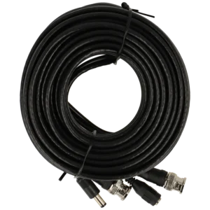 Cabo combinado coaxial/alimentação de 10 m