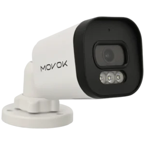 Câmara bullet IP de 4 Mpx e óptica fixa