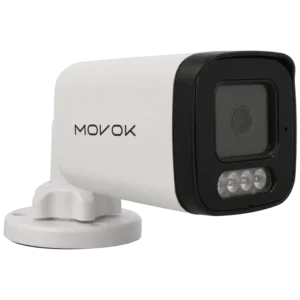 Câmara bullet IP de 8 Mpx e óptica fixa