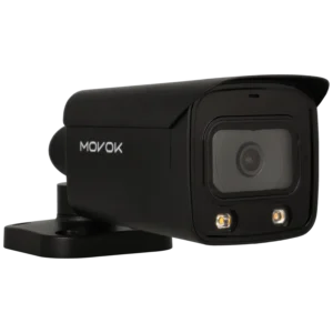 Câmara bullet IP de 5 Mpx e óptica fixa