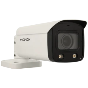 Câmara bullet IP de 5 Mpx e óptica varifocal motorizada (zoom)