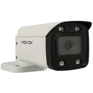 Câmara bullet IP de 8 Mpx e óptica fixa