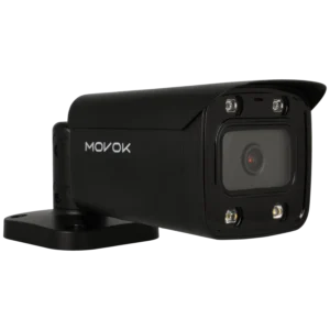 Câmara bullet IP de 8 Mpx e óptica fixa