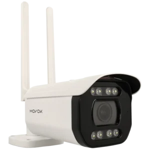Câmara bullet IP de 5 Mpx e óptica varifocal motorizada (zoom)