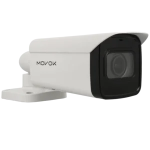 Câmara bullet IP de 5 Mpx e óptica varifocal motorizada (zoom)