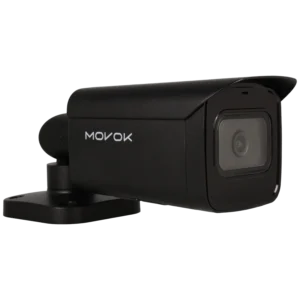 Câmara bullet IP de 8 Mpx e óptica fixa