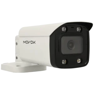 Câmara bullet IP de 8 Mpx e óptica fixa
