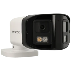 Câmara panorâmica IP de 8 Mpx e óptica fixa