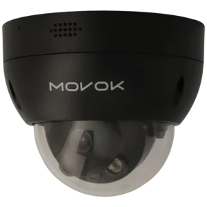 Câmara minidomo IP de 8 Mpx e óptica fixa