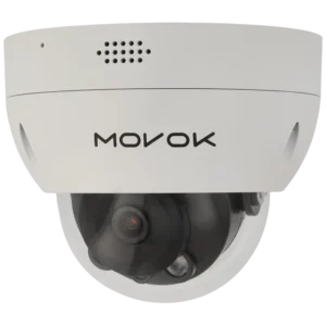 Câmara minidomo IP de 8 Mpx e óptica fixa