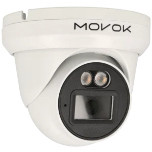 Câmara minidomo IP de 3 Mpx e óptica fixa