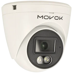 Câmara minidomo IP de 4 Mpx e óptica fixa