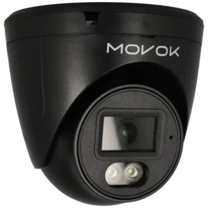 Câmara minidomo IP de 4 Mpx e óptica fixa
