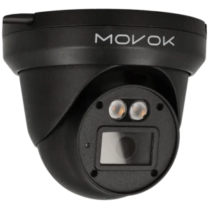 Câmara minidomo IP de 8 Mpx e óptica fixa