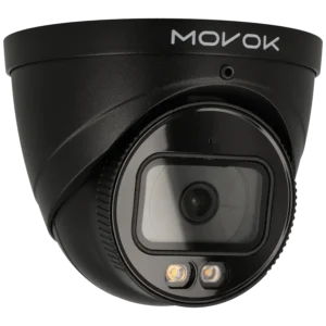Câmara minidomo IP de 4 Mpx e óptica fixa