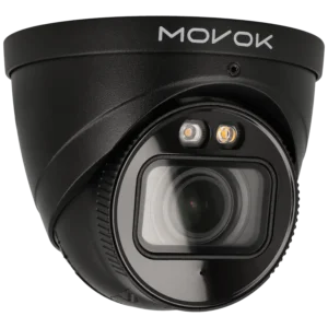 Câmara minidomo IP de 5 Mpx e óptica varifocal motorizada (zoom)