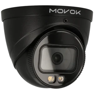 Câmara minidomo IP de 8 Mpx e óptica fixa