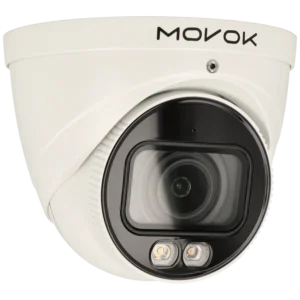 Câmara minidomo IP de 8 Mpx e óptica varifocal motorizada (zoom)